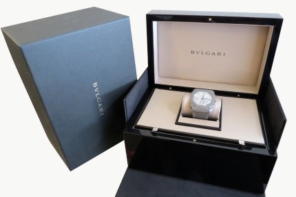 (SOLD) BULGARI 102937 / BGO42T OCTO Finissimo Tourbillon Automatic Limited Edition 50pcs Titanium Mens - Image 2