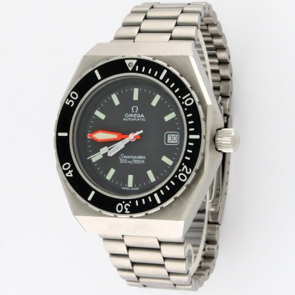(SOLD) OMEGA Vintage Seamaster 200m SHOM Automatic Bracelet S.Steel 166.0177 Mens