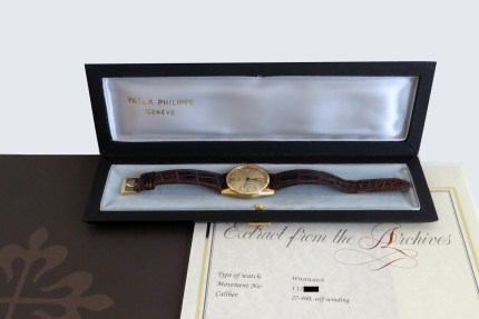 (SOLD) PATEK PHILIPPE Vintage Calatrava Cal.27-460 Automatic 18K Yellow Gold 3558J with Archive Mens - Image 7