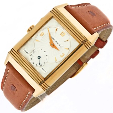 (SOLD) JAEGER-LECOULTRE Reverso Duo Hand-Wind 18K Yellow Gold Q2711429 / 270.1.54 Mens