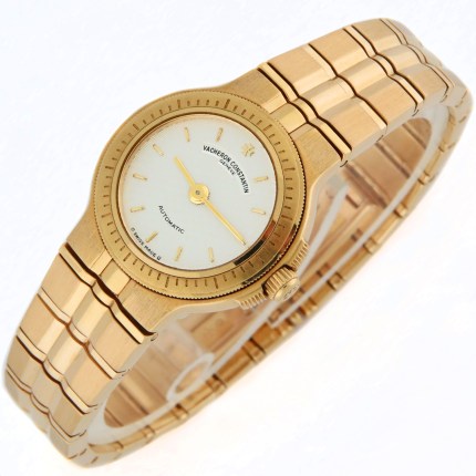 (SOLD) VACHERON CONSTANTIN 12020 Ladies 18K Phidias Automatic Bracelet Yellow Gold