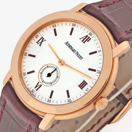 (SOLD) AUDEMARS PIGUET 15056OR 18K Mens Jules Audemars Hand-Wind 36mm Rose Gold 15056OR