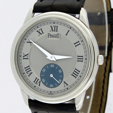 PIAGET G0A17531 / 15968 Platinum Gouverneur Hand-Wind Limited Edition 60pcs PT950 Mens WAtch