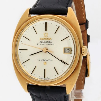 Omega 168.009 18KY Gold Vintage Constellation Mens Watch Cal.561 Chronometer
