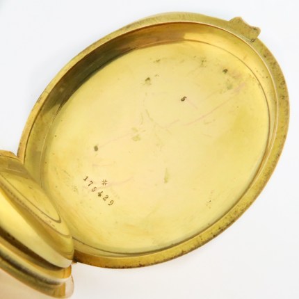 VACHERON CONSTANTIN 18K 53mm Open Face Top Grade Chronograph w/Wolf Teeth Winding & Counterpoised Lever Yellow Gold Pocket Watch - Image 7