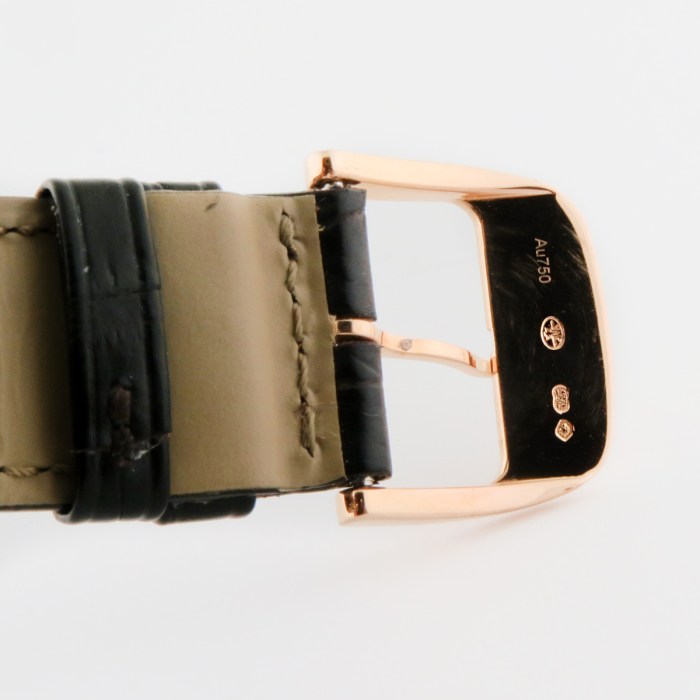 Jaeger-LeCoultre Ref Q3842520 / 215.2.D4 18K Pink Gold Reverso Classic Duoface Small Seconds Large Model Mens Watch. 28.3x47mm. Retail Price MSRP $25,000.