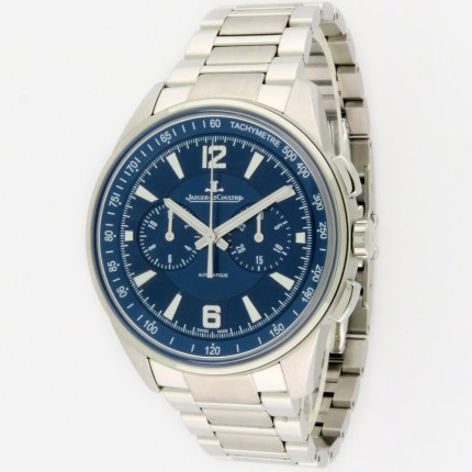 Jaeger-LeCoultre Polaris Chronograph Automatic Mens Wristwatch comes with Full Set of Accessories. Model reference is Q9028180 or Case Reference 842.8.C1.S.