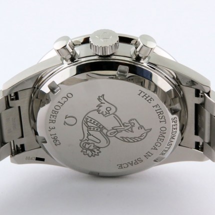 (SOLD) OMEGA 310.30.40.50.06.001 Mens Speedmaster 'First Omega in Space' Moonwatch Master Co-Axial Chronometer Chronograph Stainless Steel 39.7mm CURRENT MODEL Box & Paper - Image 4
