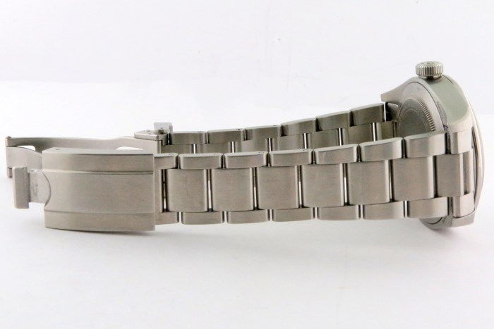 TUDOR Mens SS Ranger Automatic Bracelet Master Black Dial Stainless Steel 39mm. Reference M79950-0001. With Box and Paper. MSRP Retail Price $3575