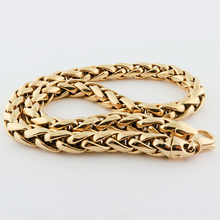 Luxurious 14K Italian Ladies Necklace High Quality Craftsmanship and Extra Thick Rope Chain at 10mm Diameter and more than 71 grams total weight