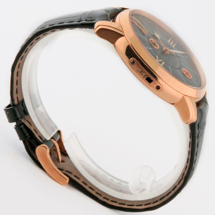 ULYSSE NARDIN Ref.8296-122-2/42 18K Rose Gold Mens Classico Luna Automatic Moonphase 40mm Watch. Retail Price $18,900
