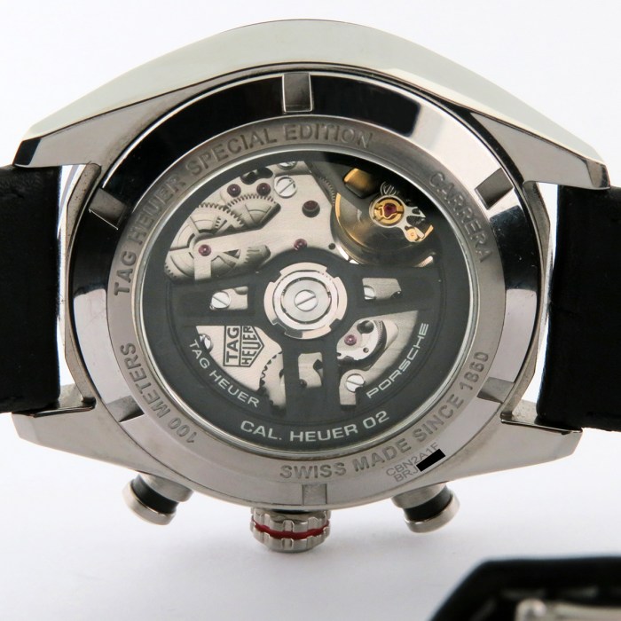 TAG Heuer Carrera Chronograph X Porsche Special Edition Caliber Heuer 02 Automatic Chronograph in Stainless Steel. Model ReferenceCBN2A1F.FC6492. MSRP $7,100