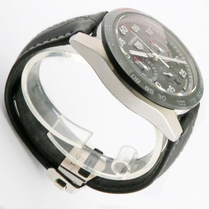 TAG Heuer Carrera Chronograph X Porsche Special Edition Caliber Heuer 02 Automatic Chronograph in Stainless Steel. Model ReferenceCBN2A1F.FC6492. MSRP $7,100