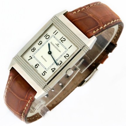 Jaeger-LeCoultre Ref 250.8.86 Stainless Steel Reverso Classic Classique Unisex Watch. 23.5x38mm. Mechanical Hand Wind in Very Good Unpolished Condition