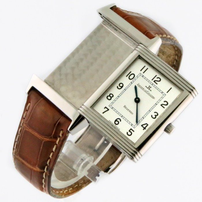 Jaeger-LeCoultre Ref 250.8.86 Stainless Steel Reverso Classic Classique Unisex Watch. 23.5x38mm. Mechanical Hand Wind in Very Good Unpolished Condition
