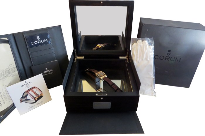 Luxurious Corum Golden Bridge 50th Anniversary Mechanical 18K Rose Gold Mens Watch. Full Set Boxes and Papers. Reference 113.550.55F. Retail Price $35,600.