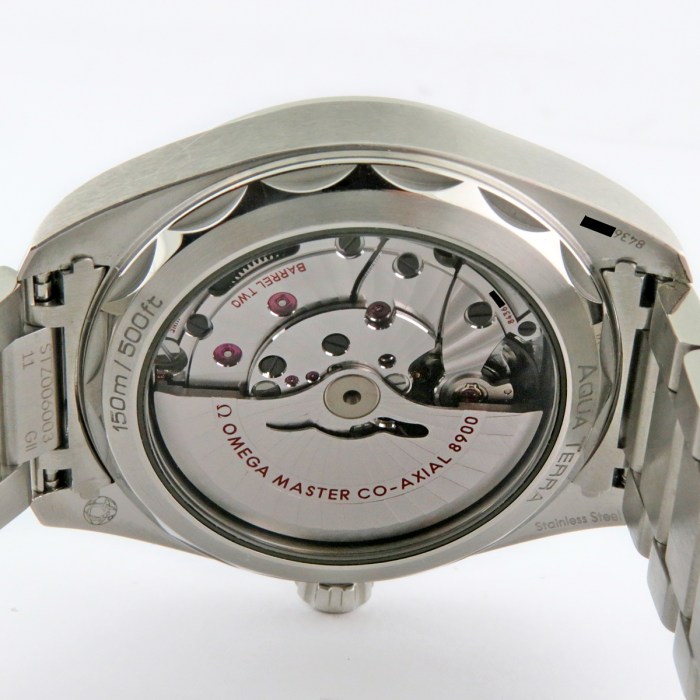 CURRENT MODEL Omega Seamaster Aqua Terra 150m Master Co-Axial Chronometer Stainless Steel Mens Wristwatch 41mm. Green Dial. 220.10.41.21.10.001. MSRP $7,100