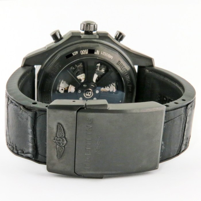 BREITLING Mens Breitling Bentley UniTime Midnight Carbon B05 Automatic Chronograph Limited Edition 500pcs. 49mm Stainless Steel. Retail Price (MSRP) $14,995