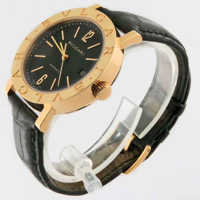 Bulgari Bvlgari Bvlgari Automatic Mens/Unisex Yellow Gold Watch at 38mm. Model Reference BB38GL AUTO. Comes with Bulgari Boxes, Heavy Watch at 82.3g.
