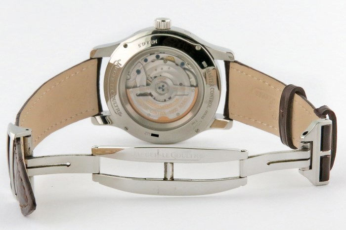 JAEGER-LECOULTRE JLC Q151842A / 147.8.41.S Mens SS Master Calendar Moonphase Automatic Stainless Steel w/Paper. 40.5mm, Excellent Condition