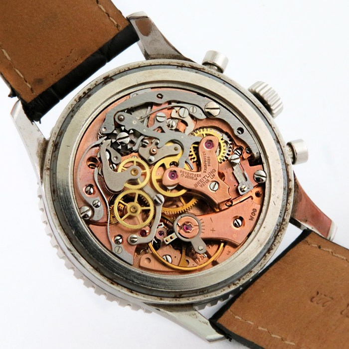 Vintage Breitling Navitimer 806 'Twin Jet' Chronograph Venus Cal.178 Movement with Reverse Panda Dial Mens Wristwatch in Stainless Steel. From 1966 41mm