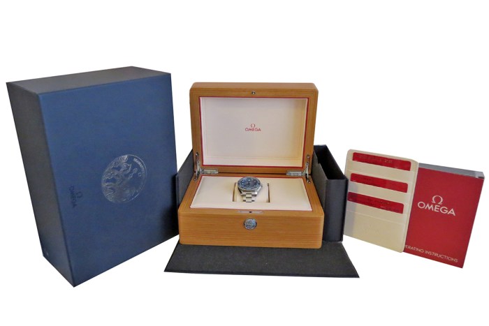 Omega Seamaster Planet Ocean Summer Blue Special Edition 39.5mm Master Co-Axial on Stainless Steel Bracelet. Ref 215.30.40.20.03.002 MSRP $8,300