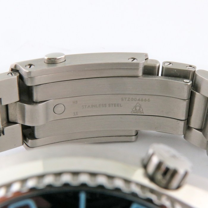Omega Seamaster Planet Ocean Summer Blue Special Edition 39.5mm Master Co-Axial on Stainless Steel Bracelet. Ref 215.30.40.20.03.002 MSRP $8,300