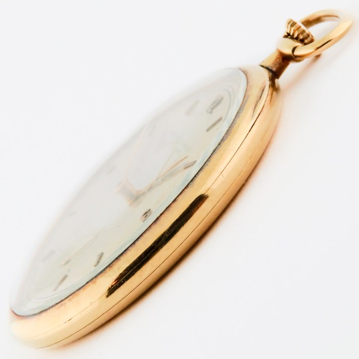 PATEK PHILIPPE & Co 18K Solid Yellow Gold 44mm Open Face Pocket Watch from 1941. 17''' Lignes Movement in with 18j 8adj. Sector Dial.